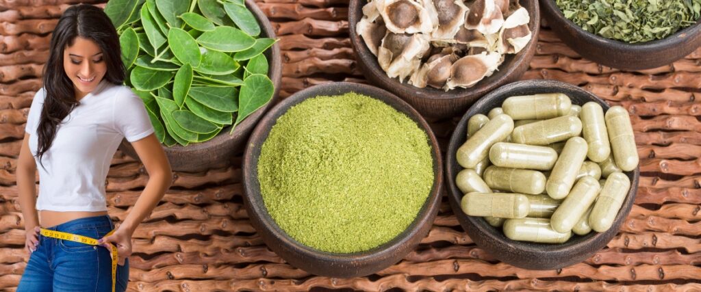 Different Forms of Moringa you can use for Flat Belly