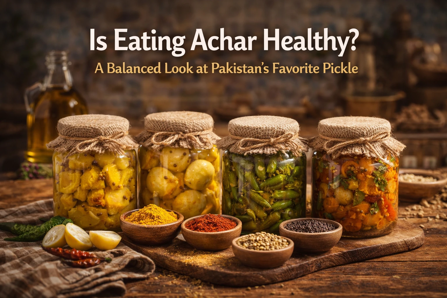Is eating achar healthy
